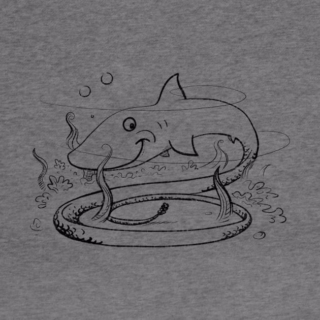 Snake shark by Jason's Doodles